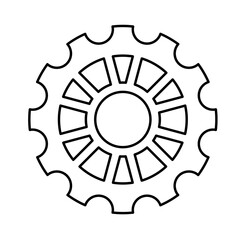 Transmission cog wheels and machine gearings Lines