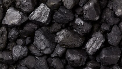 Black coal texture background. close up  - obrazy, fototapety, plakaty