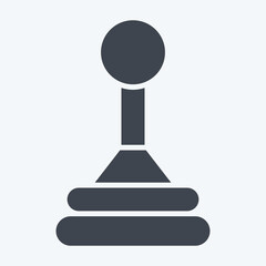 Icon Gear Box. related to Spare Parts symbol. glyph style. simple design editable. simple illustration