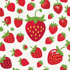 strawberry isolated on white background
