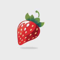 strawberry isolated on white background

