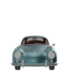 car isolated on white