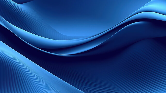 abstract blue background , Generative AI