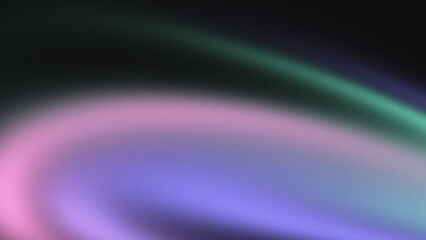 abstract light holographic blurred grainy gradient noise texture effect on black background