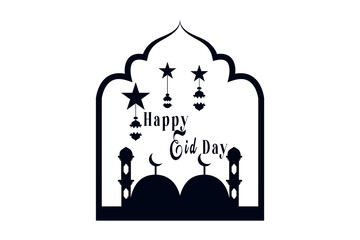 Eid Al Fitr Typography Design, Eid Day, My First Eid, Eid Mubarak, Islamic Typography, Eid Al Fitr, Islamic calligraphy, Calligraphy Design, Logo Design, Graphic Design, Vector Design, Digital Design