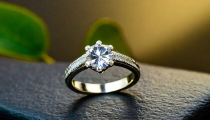wedding rings on a bouquet of flowers, Exquisite 1.5 Carat Diamond Ring for My Wife Elevate your love story with this exquisite 1.5 carat diamond ring, a symbol of timeless elegance and devotion