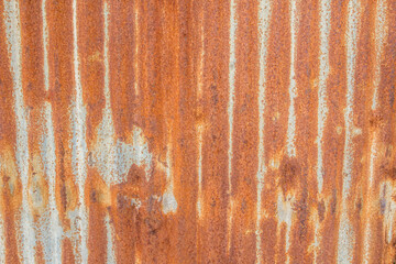 Rusty Zinc grunge background and texture