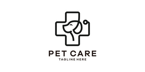pet health logo design, creative logo design templates, symbols, icons, ideas.