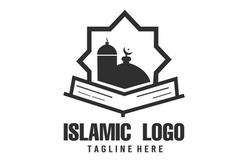 Islamic Logo Design, Modern Islamic Emblem for Branding, Unique Islamic Identity for Your Business, Minimalist Islamic Logo, Versatile Islamic Design, Islamic Elements in a Modern Logo