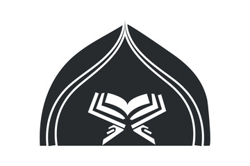 Islamic Logo Design, Modern Islamic Emblem for Branding, Unique Islamic Identity for Your Business, Minimalist Islamic Logo, Versatile Islamic Design, Islamic Elements in a Modern Logo