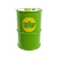 Ecology green earth 3d icon clipart