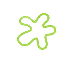 A Colorful Abstract Line