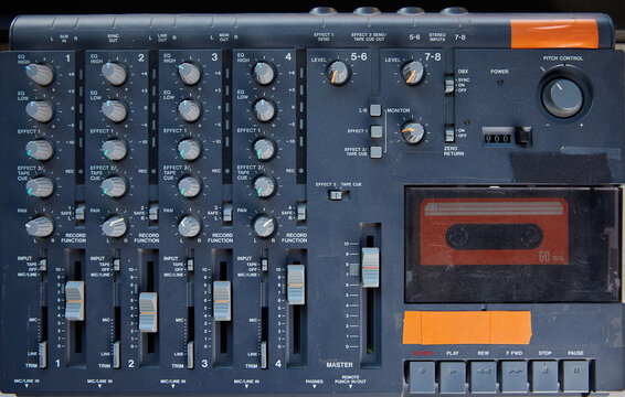 1990's 4 track Cassette Recorder Musical Instrument