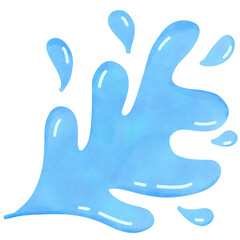 Obraz premium splashing water