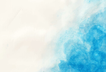 abstract ocean and beach watercolor background