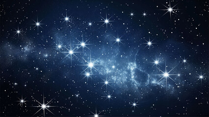 Fototapeta na wymiar cosmic starry night sky background