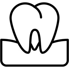 Fototapeta premium Molar vector design