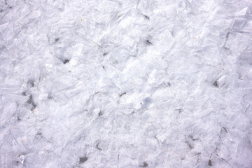 Fototapeta na wymiar Frozen surface texture background in winter