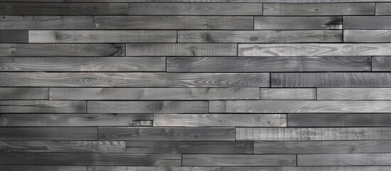 A close-up black and white shot of a wooden wall, showcasing the abstract gray boards and intricate texture. The aged wood creates a visually interesting pattern in this monochromatic composition.