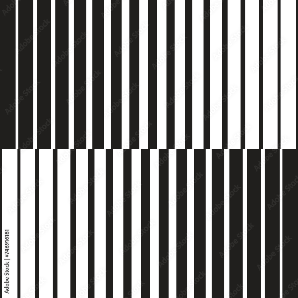 Poster abstract geometric line pattern vector illustration.