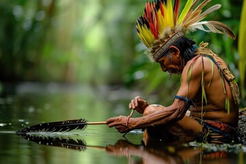 Nativess: mesmerizing portrayal of indigenous cultures, traditions, heritage captured in evocative images, celebrating richness of ancient rituals, diverse lifestyles, tribal communities.