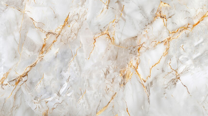 White marble texture with golden veins