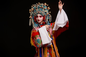 Chinese Peking Opera female characters © 亮亮 徐