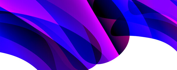 Colorful curve design concept. Vector Illustration For Wallpaper, Banner, Background, Card, Book Illustration, landing page