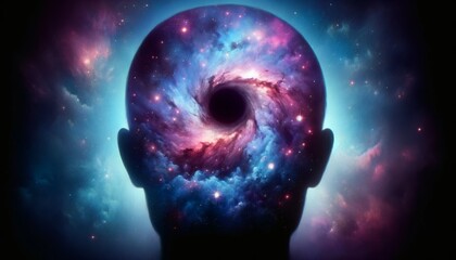 Cosmic Gaze: A Mind's Universe