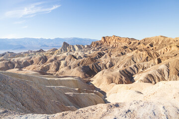 View from Zabriskie Point in Death Valley National Park, California