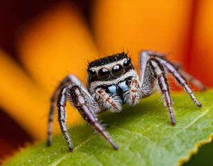 A small jumping spider