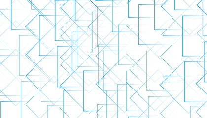 Linear seamless pattern. Blue seamless geometric pattern. Vector illustration