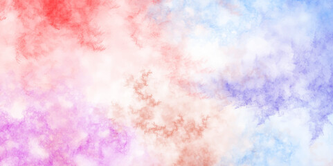 Splash acrylic colorful fantasy smooth light abstract watercolor painted background.  Sky and cloudy, colorful background. Rainbow abstract watercolor grunge multicolor watercolor style background.