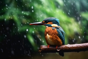 Photography of Kingfisher Bird in Nature 2d