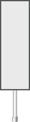 Blank advertising board or billboard.