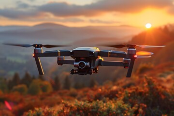 drone in mid-flight