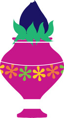 Worship pot icon or symbol.