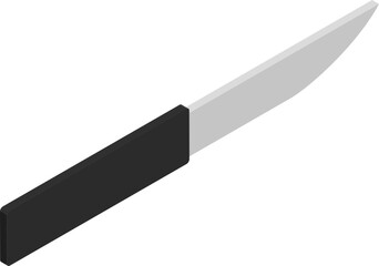 Vector illustration of knife icon.