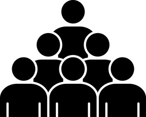 Glyph icon or symbol of user or team.