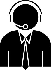Customer support icon or symbol.