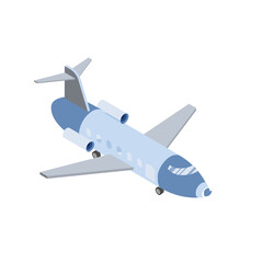 Vector illustration of an aeroplane.