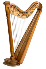 Classical harp orchestra music instrument