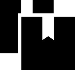 Delivery packages icon or symbol.