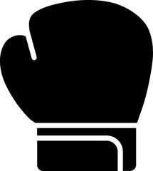 Boxing gloves glyph icon or symbol. - obrazy, fototapety, plakaty