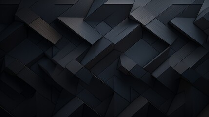 Dark pattern Modern a background for a corporate PowerPoint presentation, abstract modern background for design. Geometric shapes: triangles, squares, rectangles, stripes, and lines. Futuristic