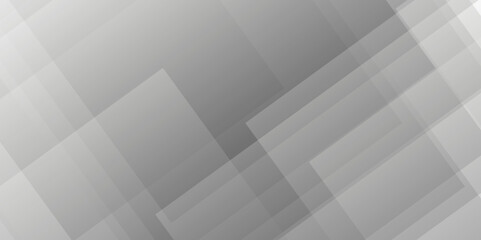 Obraz premium Abstract background with lines, Gray color technology concept geometric line vector background. Modern Abstract white background with layers of textured white transparent material in triangle design.