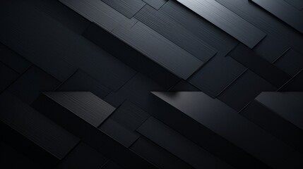 Dark pattern Modern a background for a corporate PowerPoint presentation, abstract modern background for design. Geometric shapes: triangles, squares, rectangles, stripes, and lines. Futuristic - obrazy, fototapety, plakaty
