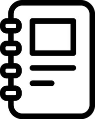 Isolated file icon in flat style.