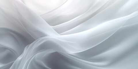 Obraz premium Abstract white and Charcoal silk fabric weave of cotton or linen satin fabric lies texture background.