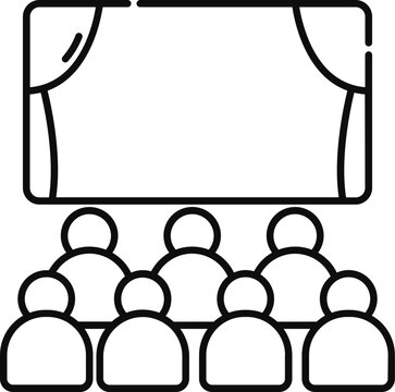 Audience clip art preview